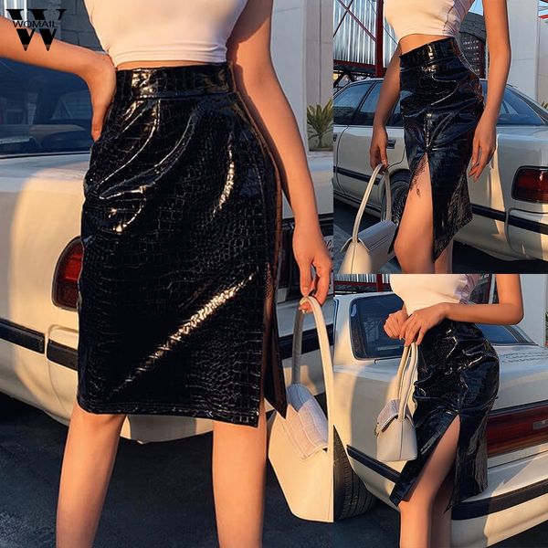 womail skirt women 2019 autumn winter ol elegant pencil midi skirts high waist black pu leather split sheath wrap skirts female
womail skirt women 2019 autumn winter ol elegant pencil midi skirts high waist black pu leather split sheath wrap skirts female