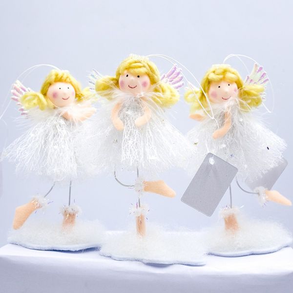 golden hair plush angel doll christmas pendant xmas tree hanging ornaments holiday home decoation gift decorazioni natalizie
golden hair plush angel doll christmas pendant xmas tree hanging ornaments holiday home decoation gift decorazioni natalizie