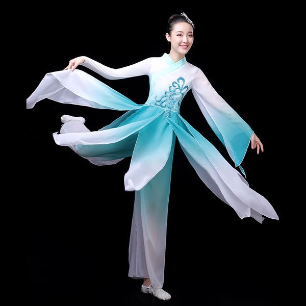 chinese style hanfu classical dance yangko clothing dance costumes suit female fan costume, Black;red
chinese style hanfu classical dance yangko clothing dance costumes suit female fan costume, Black;red