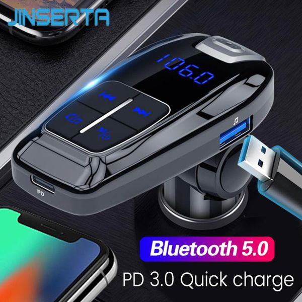 jinsera universal bluetooth fm transmitter pd 3.0 dual usb charger audio mp3 player tf card music car kit
jinsera universal bluetooth fm transmitter pd 3.0 dual usb charger audio mp3 player tf card music car kit