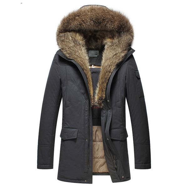 new cotton jacket men warm winter outwear coat fur collar hooded parka fashion thicken coats, Tan;black
new cotton jacket men warm winter outwear coat fur collar hooded parka fashion thicken coats, Tan;black