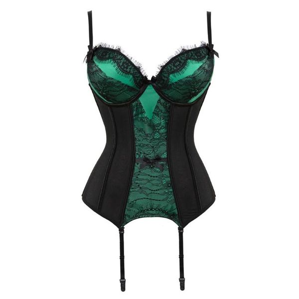women underwear corset lace mesh corset lingerie slimming waist bustier push up corselet halter, Black;white
women underwear corset lace mesh corset lingerie slimming waist bustier push up corselet halter, Black;white