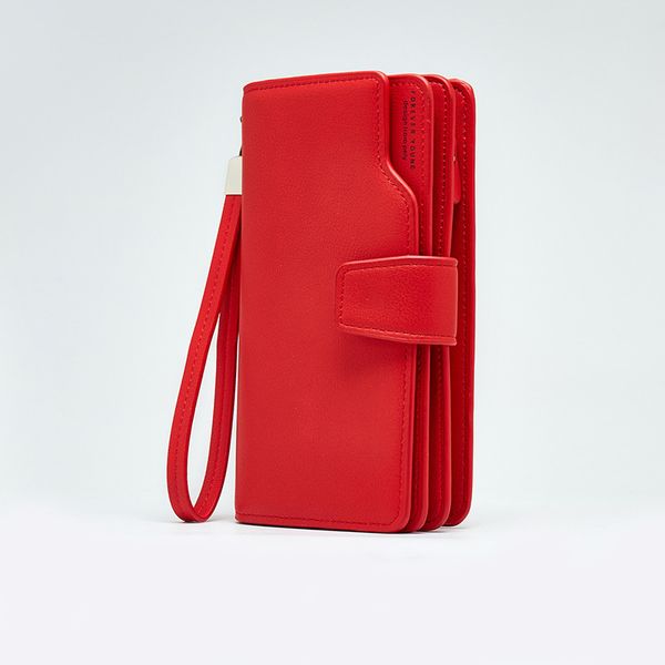wallet female leather leisure purse 3fold women long coin many card slot s carteira feminina 220421, Red;black
wallet female leather leisure purse 3fold women long coin many card slot s carteira feminina 220421, Red;black