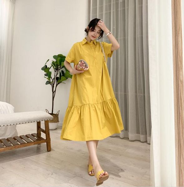 2019 new arrive summer maternity dress woman loose version large size dresses pregnant woman clothing md-01452, White
2019 new arrive summer maternity dress woman loose version large size dresses pregnant woman clothing md-01452, White