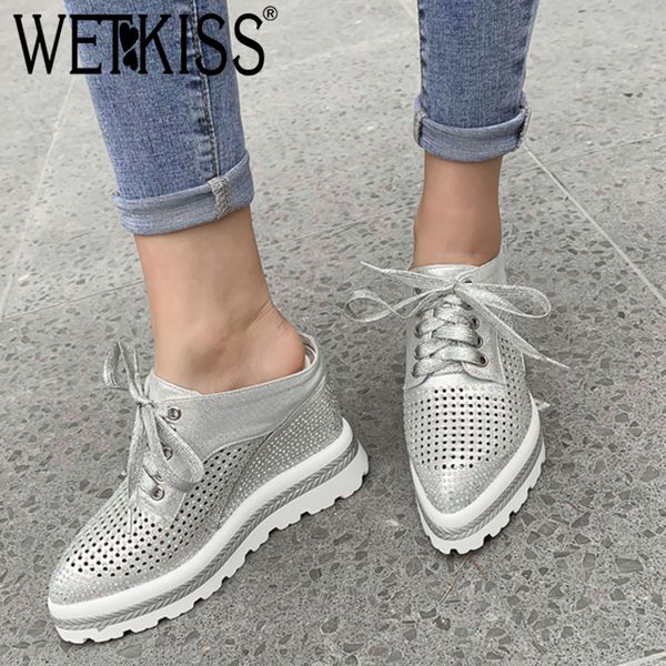 wetkiss summer wedges 2019 new pumps women high heels pumps woman crystal shoes lace up cutout shoes platform mules shoes female, Black
wetkiss summer wedges 2019 new pumps women high heels pumps woman crystal shoes lace up cutout shoes platform mules shoes female, Black