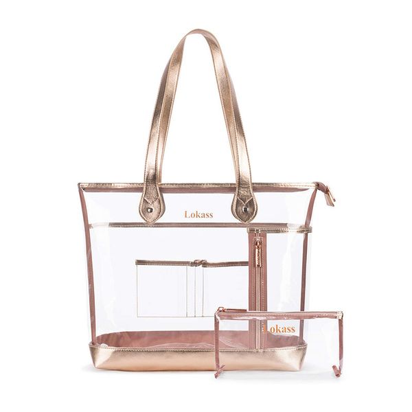 shoulder bags summer women's fashion handbag jelly different size set pvc bag transparent
shoulder bags summer women's fashion handbag jelly different size set pvc bag transparent