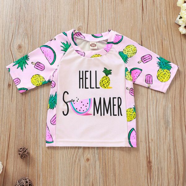 girl swimwear 2pcs kids baby's girls pineapple watermelon print swimwear swimsuit bathing bikini beach +shorts, White
girl swimwear 2pcs kids baby's girls pineapple watermelon print swimwear swimsuit bathing bikini beach +shorts, White
