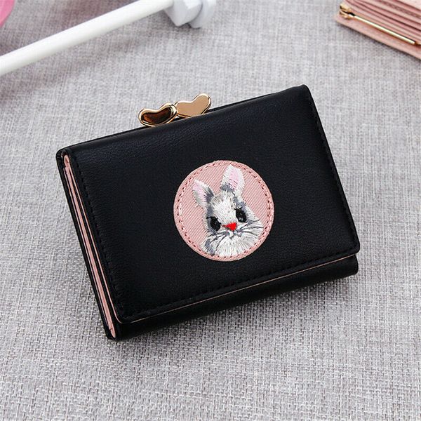 2019 new women's elegant embroidery pattern short small wallet ladies fashion pu leather folding coin card holder money purse, Red;black
2019 new women's elegant embroidery pattern short small wallet ladies fashion pu leather folding coin card holder money purse, Red;black