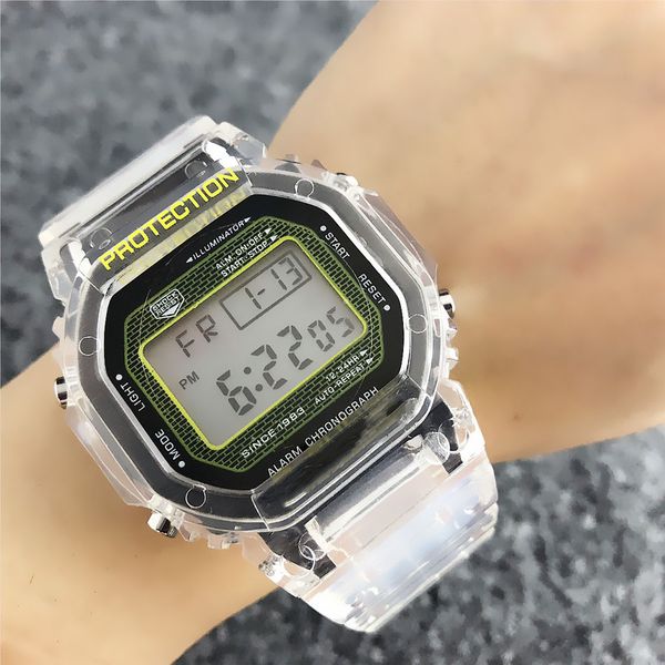 Модный бренд часы мужские женские прозрачный резиновый ремешок светодиодный дис
Модный бренд часы мужские женские прозрачный резиновый ремешок светодиодный дис