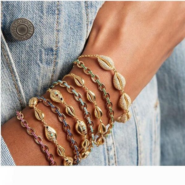 18k gold 2019 summer new arrived jewelry 15+4cm extend chain sea shell charm link chain bracelet, Golden;silver
18k gold 2019 summer new arrived jewelry 15+4cm extend chain sea shell charm link chain bracelet, Golden;silver