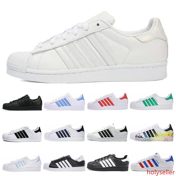 new super star white hologram iridescent junior men superstars 80s sneakers pride womens mens trainers superstar casual shoes 36-44
new super star white hologram iridescent junior men superstars 80s sneakers pride womens mens trainers superstar casual shoes 36-44
