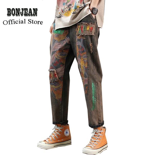 women jeans denim pants trousers big loose oversized long patchwork print distressed retro vintage fashion casual az52301920, Blue
women jeans denim pants trousers big loose oversized long patchwork print distressed retro vintage fashion casual az52301920, Blue