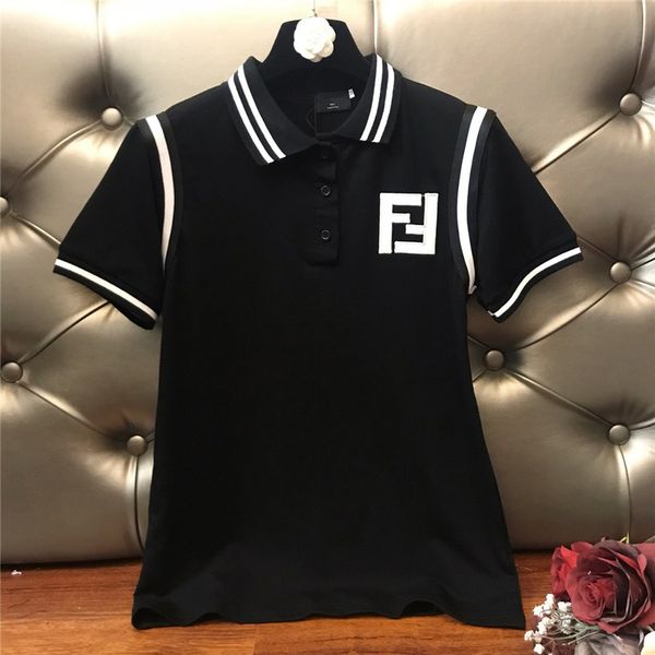 Women Designer POLO Shirts Luxury O-neck Tops Short Sleeved F Letters Printed Shirts Women Causal Clothes
Women Designer POLO Shirts Luxury O-neck Tops Short Sleeved F Letters Printed Shirts Women Causal Clothes