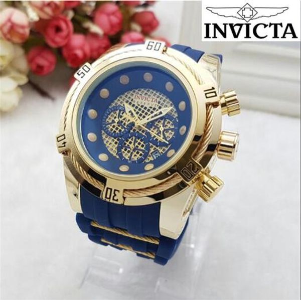 спорта на открытом воздухе авторизация invicta бренд вращающийся циферблат luminous хронограф полный календарь мужские силикон многофункцион, Slivery;brown
спорта на открытом воздухе авторизация invicta бренд вращающийся циферблат luminous хронограф полный календарь мужские силикон многофункцион, Slivery;brown