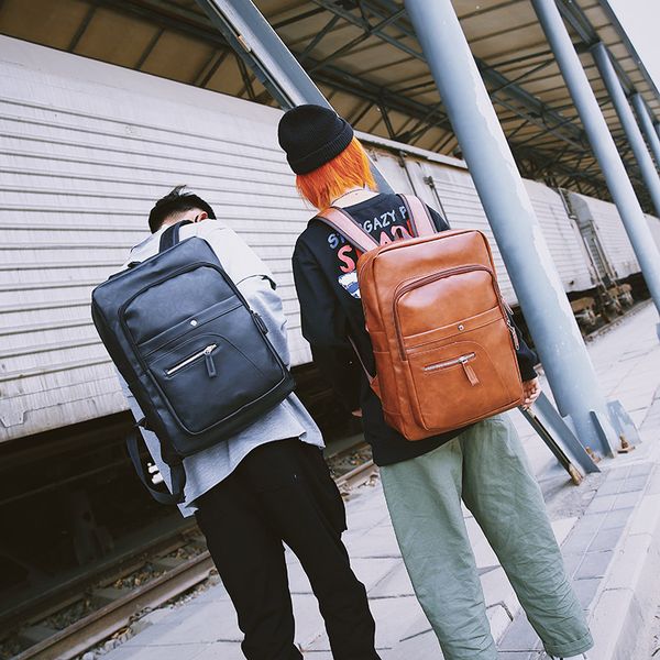 wenyujh men women new leather backpack large capacity shoulder bag student school bookbag lapsatchel travel light bag
wenyujh men women new leather backpack large capacity shoulder bag student school bookbag lapsatchel travel light bag