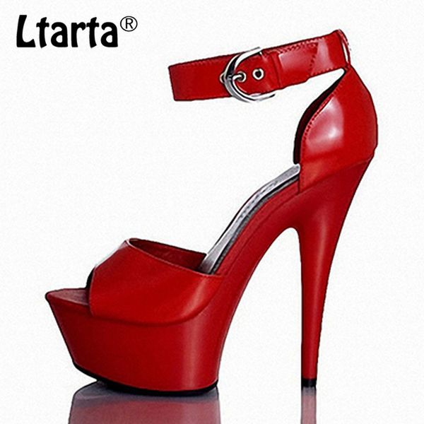 ltarta 15cm heels new style slim heel ultra-high heel versatile fish mouth waterproof platform bag with snap on sandals lyp, Black
ltarta 15cm heels new style slim heel ultra-high heel versatile fish mouth waterproof platform bag with snap on sandals lyp, Black