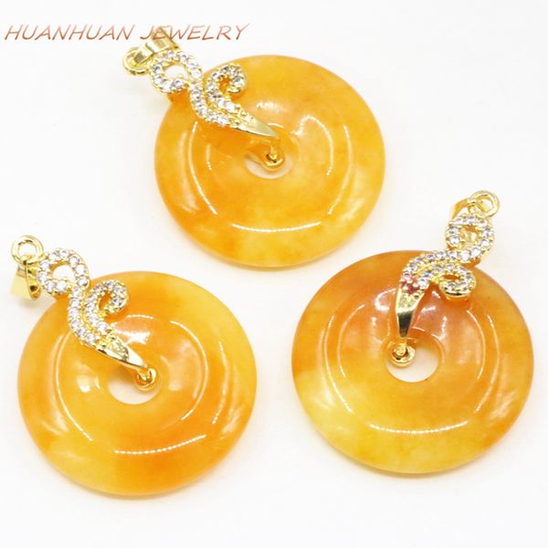 25mm chain pendant natural yellow stone jades chalcedony zircon inlay circle round reiki pendulum pendants amulet jewelry b3352, Silver
25mm chain pendant natural yellow stone jades chalcedony zircon inlay circle round reiki pendulum pendants amulet jewelry b3352, Silver