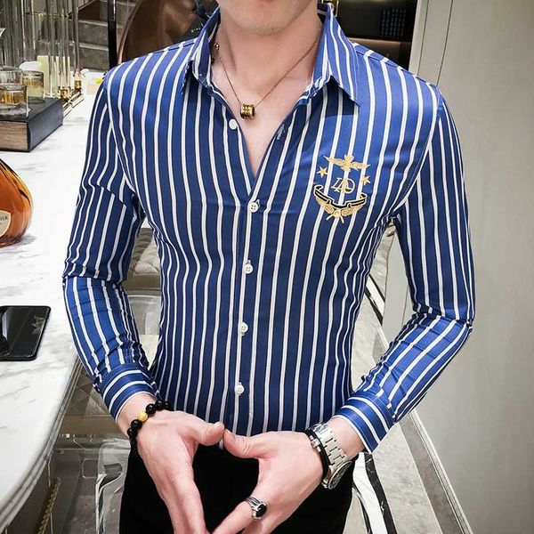 fashion 2020 stripes shirts autumn spring slim fit long sleeve social shirt casual formal blouse men clothes tuxedo 3xl, White;black
fashion 2020 stripes shirts autumn spring slim fit long sleeve social shirt casual formal blouse men clothes tuxedo 3xl, White;black