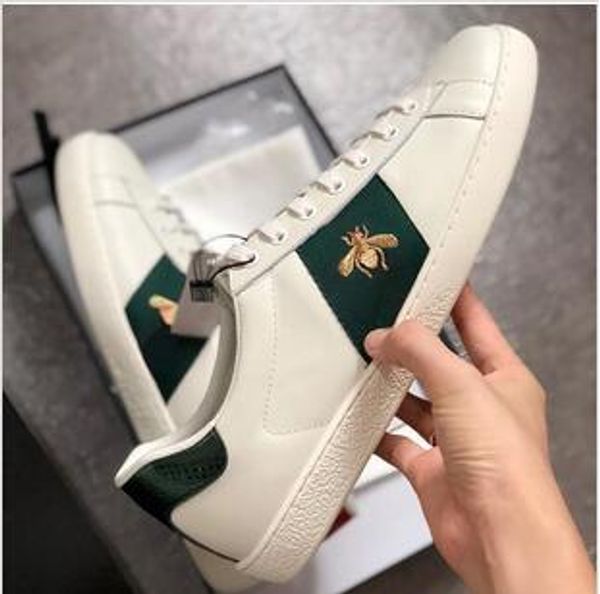 international brand luxury snake designer men's and women's casual shoes low to help leather shoes ace bee striped shoes walk, Black
international brand luxury snake designer men's and women's casual shoes low to help leather shoes ace bee striped shoes walk, Black