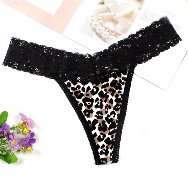 women panties woman briefs leopard print underwear lace g-string figi damskie ropa interior femenina seductive knickers a20, Black;pink
women panties woman briefs leopard print underwear lace g-string figi damskie ropa interior femenina seductive knickers a20, Black;pink