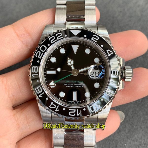 eternity gm v2 version 116710 gmt ii cal.3186 sa3186 automatic 116713 126715 mens watch 904l steel bracelet ceramic bezel black dial watches, Slivery;brown
eternity gm v2 version 116710 gmt ii cal.3186 sa3186 automatic 116713 126715 mens watch 904l steel bracelet ceramic bezel black dial watches, Slivery;brown