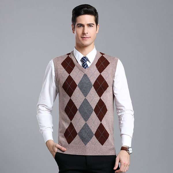 argyle sweater pullover knit vest for men sleeveless wool fashion casual slim fit v neck basic argyle sweater, Black;white
argyle sweater pullover knit vest for men sleeveless wool fashion casual slim fit v neck basic argyle sweater, Black;white