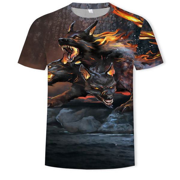 mens designer t-shirt wolf 3d digital sun wukong cartoon printed short sleeve top, White;black
mens designer t-shirt wolf 3d digital sun wukong cartoon printed short sleeve top, White;black