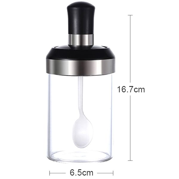 kitchen glass seasoning bottle salt storage box spice jar condiment cruet bottle,kitchen supplies with serving spoon,set of 3 di other kitch
kitchen glass seasoning bottle salt storage box spice jar condiment cruet bottle,kitchen supplies with serving spoon,set of 3 di other kitch