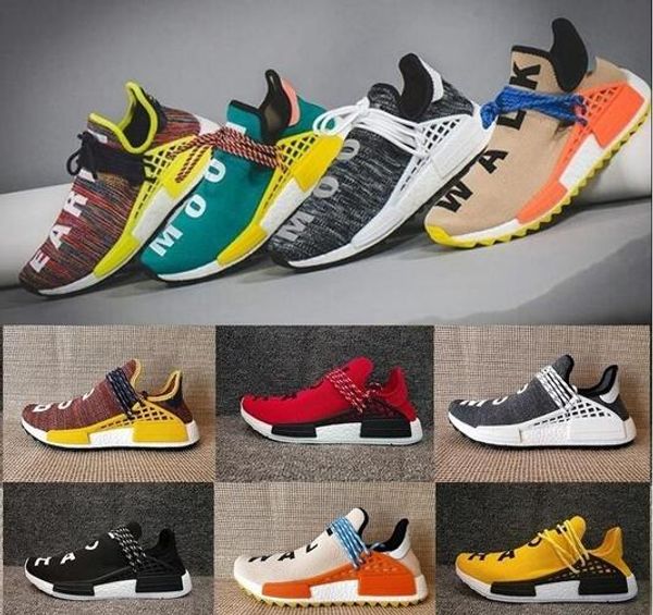 2018 designer human race hu trail casual shoes men women pharrell williams yellow noble ink core black red runner sneakers shoes 36-47
2018 designer human race hu trail casual shoes men women pharrell williams yellow noble ink core black red runner sneakers shoes 36-47