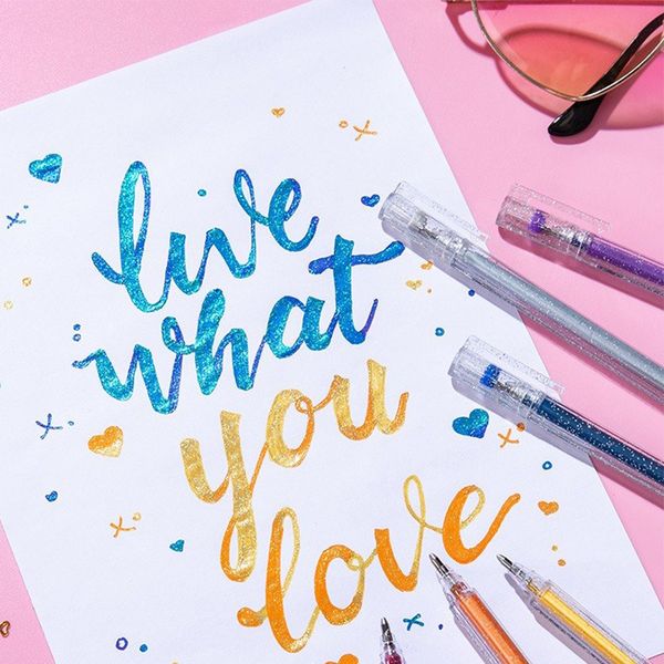 sell 1.0mm flash gel pen kid's diy draw paint glitter pen kawaii highlighter marker pens novelty pens office school supplies
sell 1.0mm flash gel pen kid's diy draw paint glitter pen kawaii highlighter marker pens novelty pens office school supplies