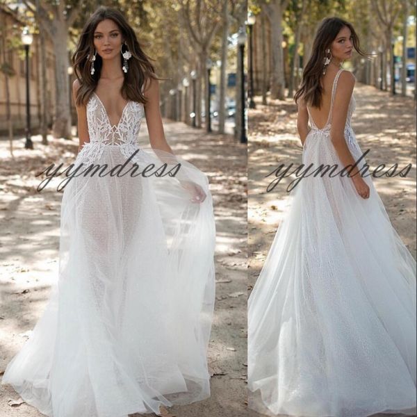 wedding dresses 2019 deep v neck lace appliqued illusion bodice bridal gowns vestido de novia cap sleeve beach wedding dress, White
wedding dresses 2019 deep v neck lace appliqued illusion bodice bridal gowns vestido de novia cap sleeve beach wedding dress, White