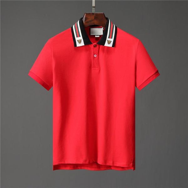 S 19 italy cotton polo with web and feline head men tiger triped olid polo hirt collar polo men t hirt clothing hort polo hirt
S 19 italy cotton polo with web and feline head men tiger triped olid polo hirt collar polo men t hirt clothing hort polo hirt