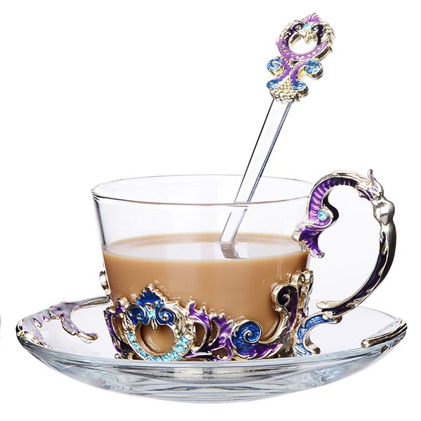 europe enamel crystal cup coffee cup mug flower tea hand painted glass water cup drinks wedding gift box set
europe enamel crystal cup coffee cup mug flower tea hand painted glass water cup drinks wedding gift box set