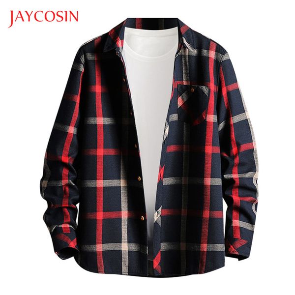 joycosin men shirt 2019 winter new casual fashion male clothes flannel plaid street warm men long sleeve pocket shirts, White;black
joycosin men shirt 2019 winter new casual fashion male clothes flannel plaid street warm men long sleeve pocket shirts, White;black