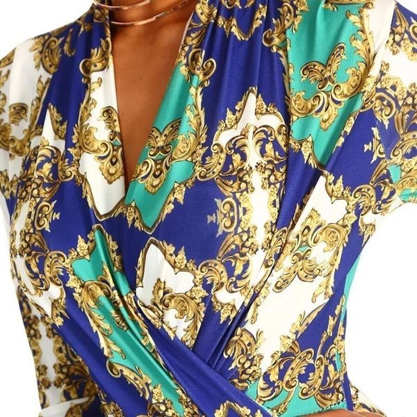 jumpsuit womens v neck long sleeve bodysuit fashion floral patchwork print women jumpsuit club beach party romper playsuits, Black;white 
jumpsuit womens v neck long sleeve bodysuit fashion floral patchwork print women jumpsuit club beach party romper playsuits, Black;white