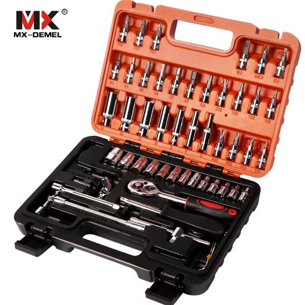 mx-demel 53pcs combination tool wrench set car repair tool sets batch head ratchet pawl socket spanner screwdriver socket set
mx-demel 53pcs combination tool wrench set car repair tool sets batch head ratchet pawl socket spanner screwdriver socket set