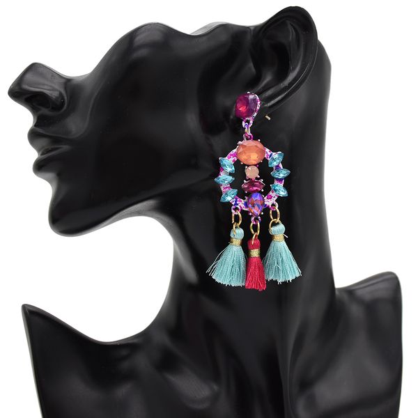 Новый стиль модной кисточкой серьги Euramerican популярный улица похлопал набор шнеко