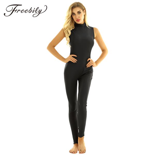 stage wear women one-piece dance high neck sleeveless solid color stretchy unitard yoga bodysuit ballet gymnastics leotard, Black;red
stage wear women one-piece dance high neck sleeveless solid color stretchy unitard yoga bodysuit ballet gymnastics leotard, Black;red