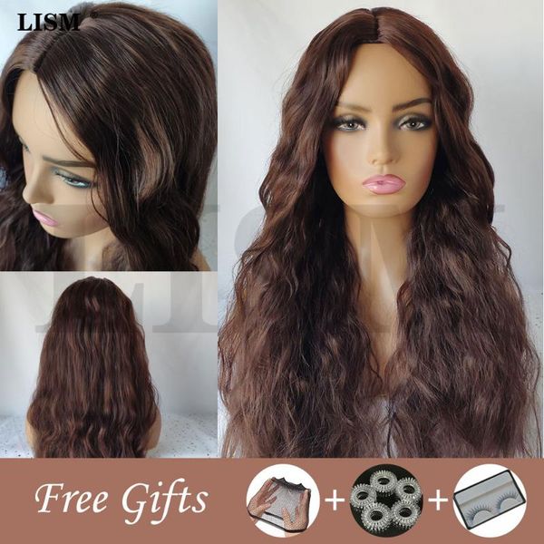 women wave wigs pelucas de mujer cosplay perruque naturelle synthetic wig with bangs peruki damskie naturalne ladies pruiken, Black
women wave wigs pelucas de mujer cosplay perruque naturelle synthetic wig with bangs peruki damskie naturalne ladies pruiken, Black
