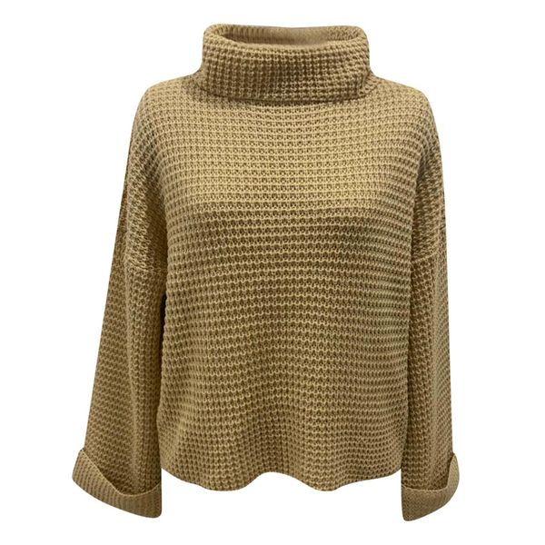 miarhb sweater women oversize loose knitted turtleneck sweater female solid turtleneck collar pullovers warm 2019 new arrival, White;black
miarhb sweater women oversize loose knitted turtleneck sweater female solid turtleneck collar pullovers warm 2019 new arrival, White;black