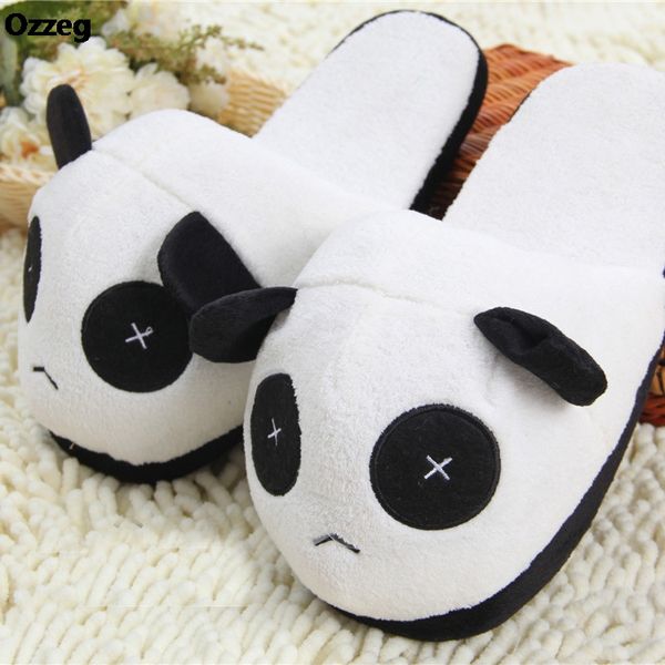winter indoor panda slippers flat furry home cartoon women plush slippers couple animal warm non-slip shoes, Black
winter indoor panda slippers flat furry home cartoon women plush slippers couple animal warm non-slip shoes, Black