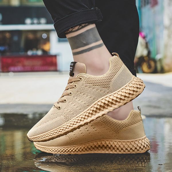 baideng khaki gray man athletic shoes outdoors gym fitness sneakers light mesh breathable running shoes zapatos de hombre 38-47
baideng khaki gray man athletic shoes outdoors gym fitness sneakers light mesh breathable running shoes zapatos de hombre 38-47