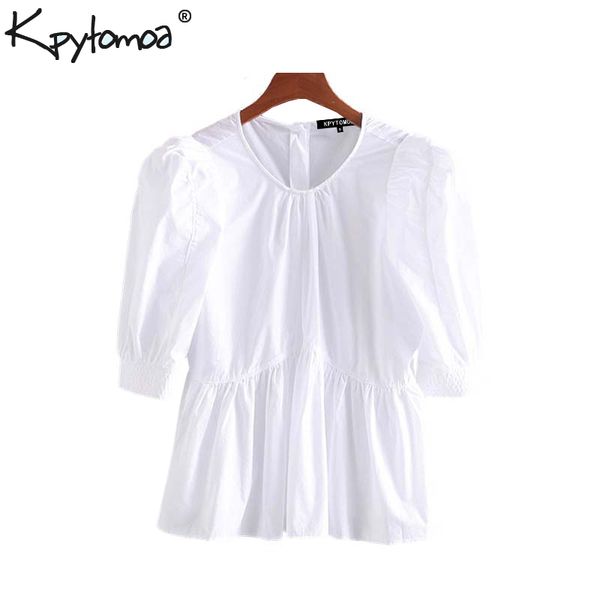 vintage sweet solid pleated blouses women 2019 fashion o neck puff sleeve female stylish shirts blusas mujer chic, White
vintage sweet solid pleated blouses women 2019 fashion o neck puff sleeve female stylish shirts blusas mujer chic, White