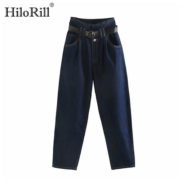 fahsion high waist jeans women paperbag pants streetwear zipper pockets denim trousers stylish loose long jeans pants, Blue
fahsion high waist jeans women paperbag pants streetwear zipper pockets denim trousers stylish loose long jeans pants, Blue