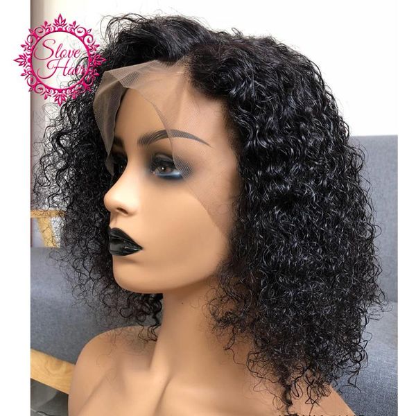 short bob curly 13x4 lace front human hair wigs remy brazilian for women pre plucked natural color bleached middle ratio, Black;brown
short bob curly 13x4 lace front human hair wigs remy brazilian for women pre plucked natural color bleached middle ratio, Black;brown