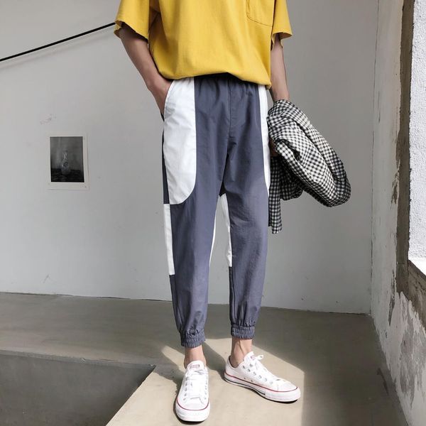 m-5xl color block plus size harem pants men elastic waist cuffed summer trousers men casual streetwear workout gym clothing, Black
m-5xl color block plus size harem pants men elastic waist cuffed summer trousers men casual streetwear workout gym clothing, Black