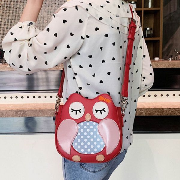 thinkthendo 2019 women shoulder bag pu leather cute owl crossbody messenger girls small handbag satchel purse
thinkthendo 2019 women shoulder bag pu leather cute owl crossbody messenger girls small handbag satchel purse
