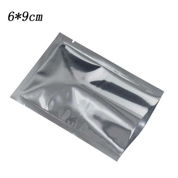 6*9cm heat seal open food vacuum storage bags silver aluminum metal foil bags for snacks ketchup shampoo packing 500 pieces
6*9cm heat seal open food vacuum storage bags silver aluminum metal foil bags for snacks ketchup shampoo packing 500 pieces