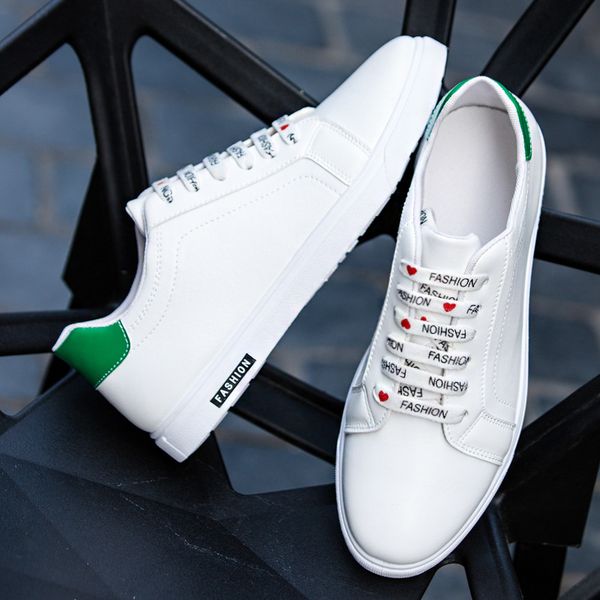 2019 spring classic men shoes flat fashion white sneakers men leather footwear walking breathable casual shoes, Black
2019 spring classic men shoes flat fashion white sneakers men leather footwear walking breathable casual shoes, Black