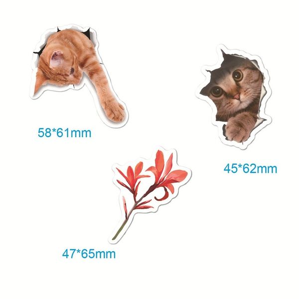 30set =90pcs new waterproof mobile phone water cup computer line box sticker decorative switch sticker 3d hole kitty sticker
30set =90pcs new waterproof mobile phone water cup computer line box sticker decorative switch sticker 3d hole kitty sticker